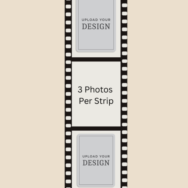 Black and White Modern Film Photo Strip - Image 2