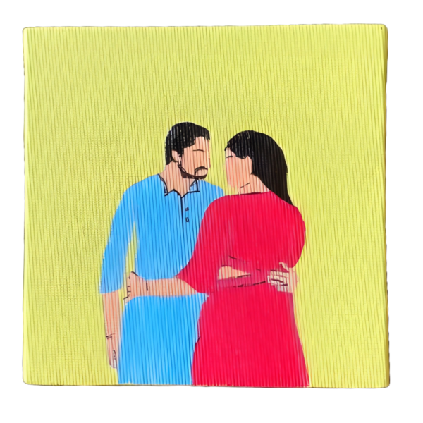 Custom Group Portrait - Friendship Memories on Canvas